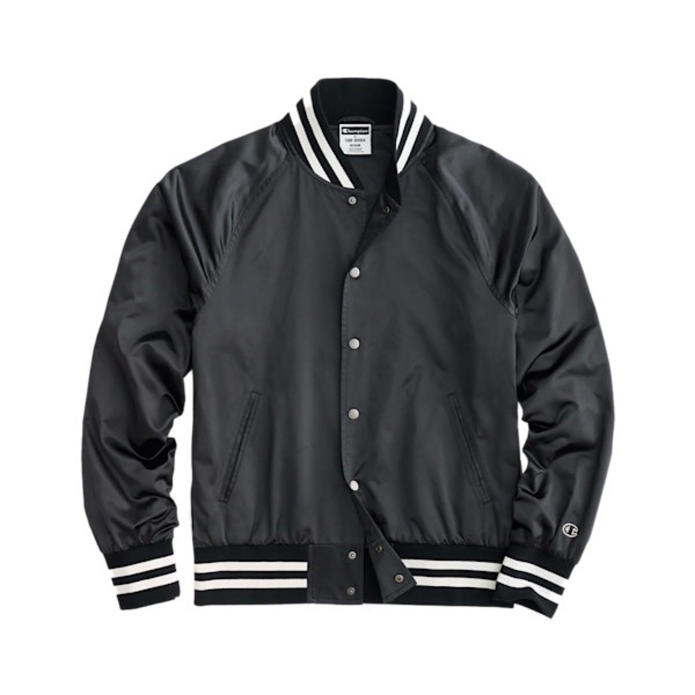 NWT TODD SNYDER + CHAMPION SATIN BOMBER JACKET Size Medium